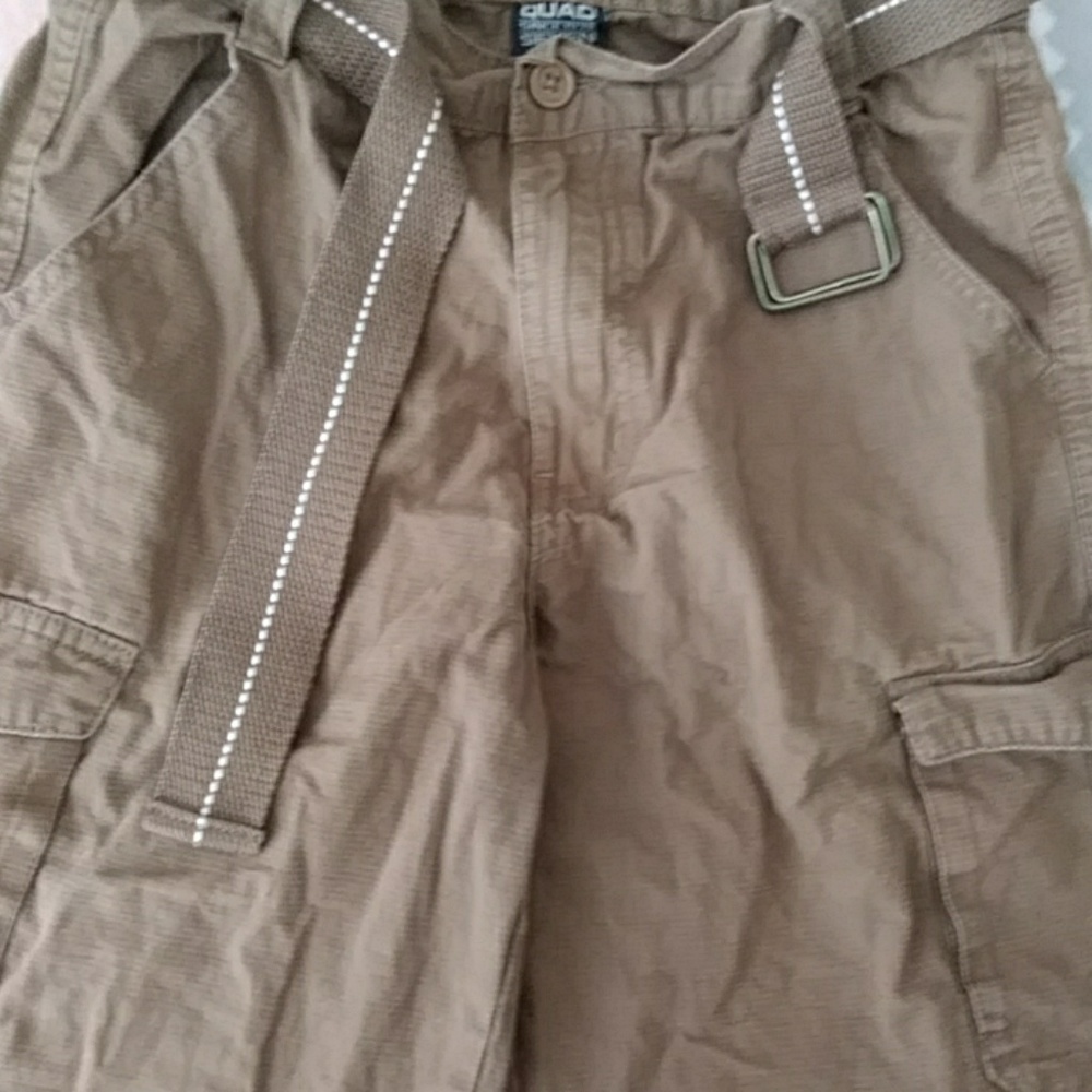 Olive green shorts